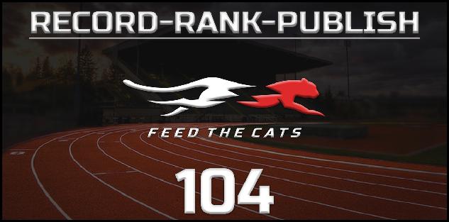 Feed the Cats: Data-Driven Speed Training