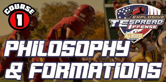 Philosophy & Formations in a Tight End Spread Offense