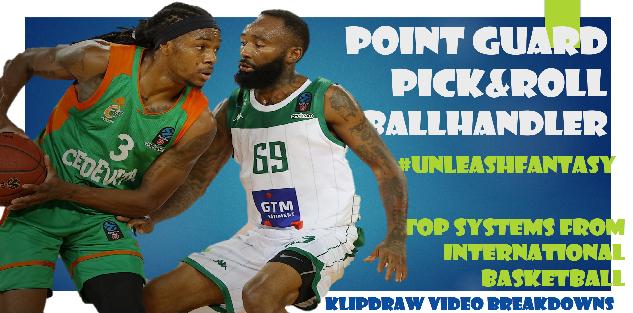 50+ PICK&ROLL systems for your Point Guard #UnleashFantasy