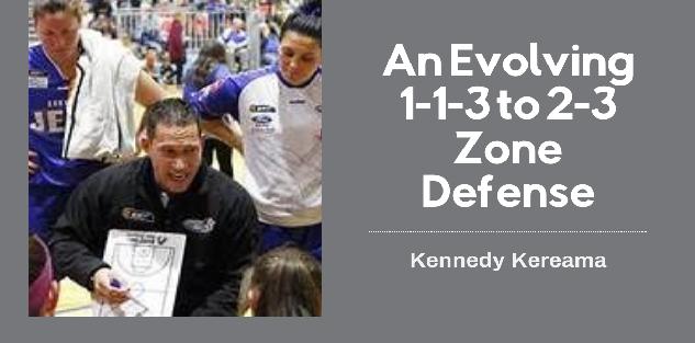 An Evolving 1-1-3 to 2-3 Zone Defense