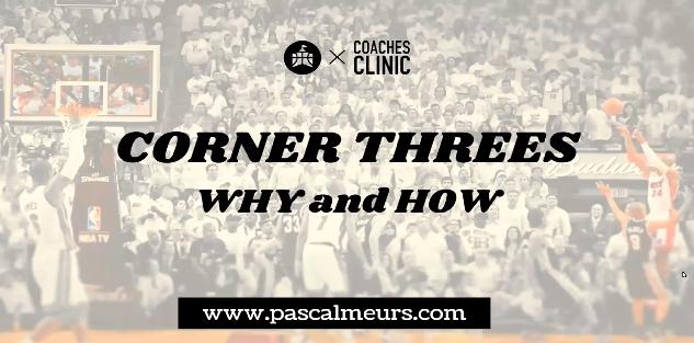 Corner Three`s: Why and How
