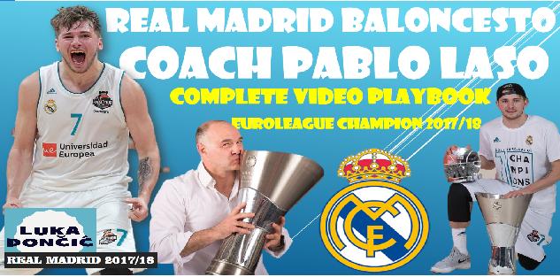 REAL MADRID (coach Pablo Laso & Luka Doncic) PlayBook 2017/18