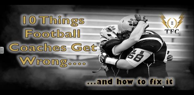 Ten Things Football Coaches Get Wrong Coaching Speed and How to Fix It