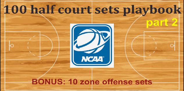100 NCAA half court sets PART 2