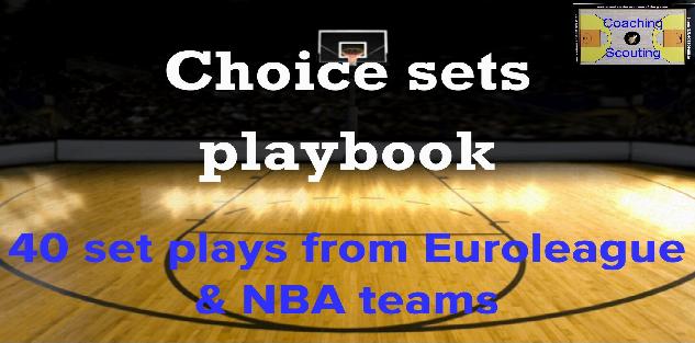 Choice set plays Playbook (Euroleague & NBA)
