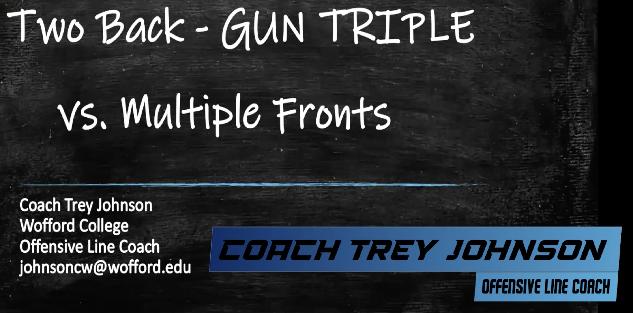 2-back Gun Triple vs Multiple Fronts