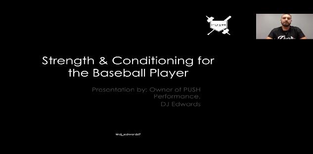 Strength and Conditioning For Baseball Players by Dj Edwards