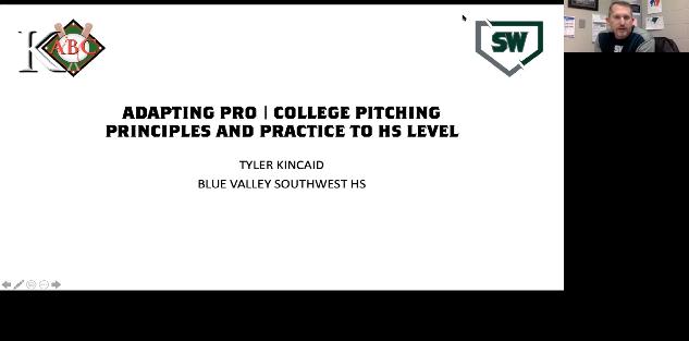 Adapting Pro / College Pitching Principles and Practice to the HS Level