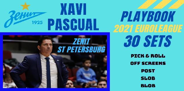 30 sets by XAVI PASCUAL in Zenit St Petersburg (Euroleague 2021)