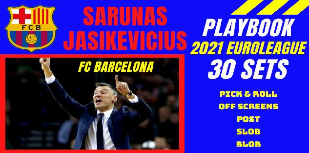 30 sets by SARUNAS JASIKEVICIUS in FC Barcelona (Euroleague 2021)