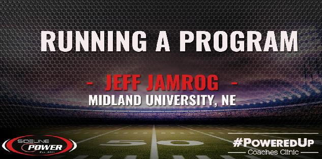 Jeff Jamrog - Running a Program