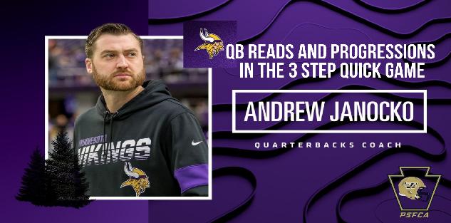 Andrew Janocko- QB reads and progressions with The 3 Step Quick Game
