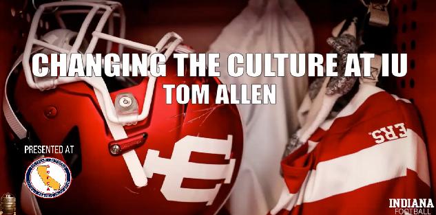 Tom Allen - Changing The Football Culture At The University of Indiana