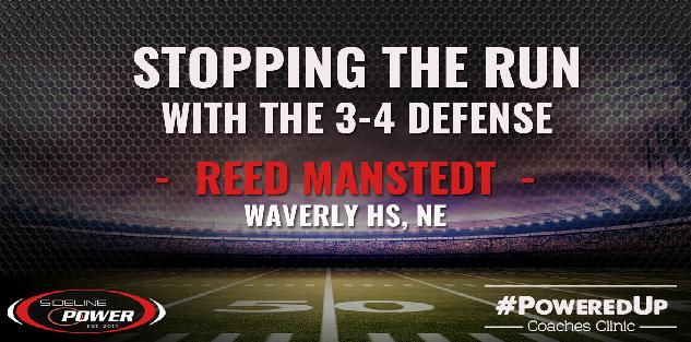 Reed Manstedt - Stopping The Run with the 3-4 Defense