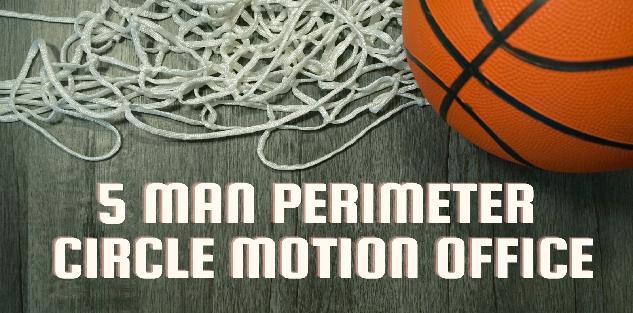5 Man Perimeter Circle Motion Offense