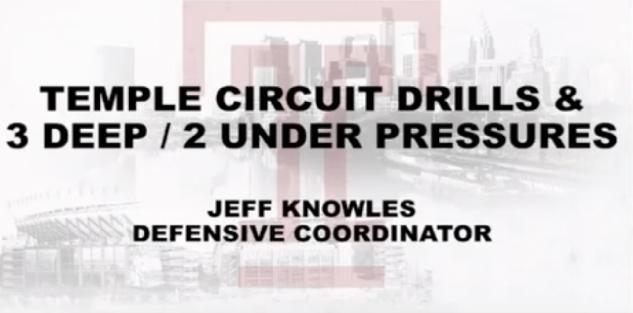 Jeff Knowles, Temple - Circuit Drills At 3 Deep/2 Under Pressure