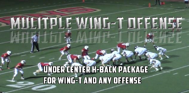 Installing the H-Back Under Center Package into Your Wing T Offense