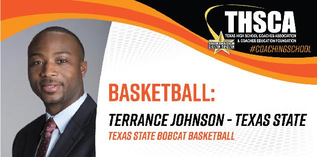 Texas State Bobcat Basketball - Terrance Johnson, Texas State Univ.