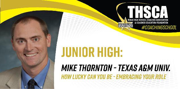 How Lucky Can You Be - Mike Thornton, Texas A&M Univ.