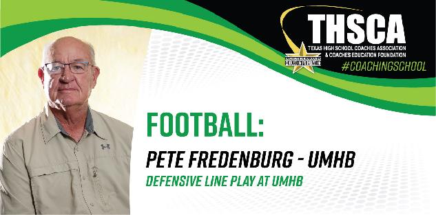 Defensive Line Play at UMHB - Pete Fredenburg, Univ. of Mary Hardin-Baylor