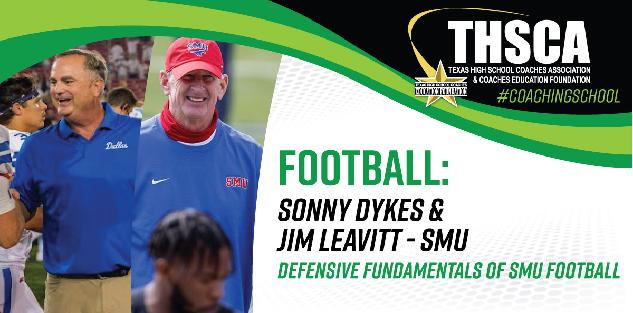 Defensive Fundamentals of SMU Football - Sonny Dykes & Jim Leavitt, SMU