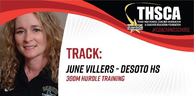 300m Hurdle Training - June Villers, Desoto HS