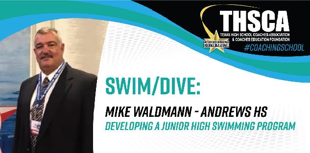 Developing a JH Swimming Program - Mike Waldmann, Andrews HS