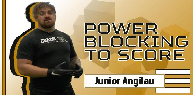 Power Blocking to Score with Junior Angilau