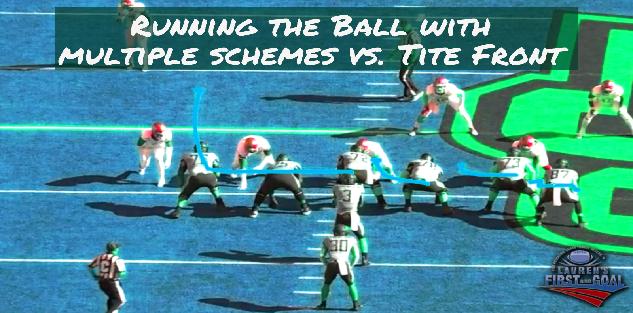 Running the Ball with Multiple Schemes vs. Tite Front