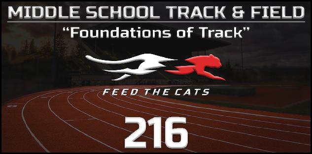 Feed the Cats: Middle School Foundations of Track
