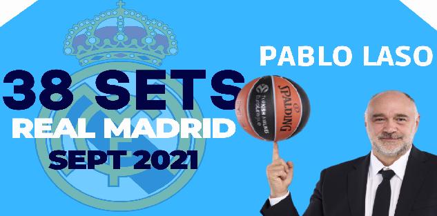 38 sets by PABLO LASO in Real Madrid (Start 2021/2022)