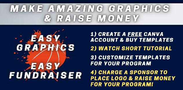 Customizable Canva Templates for Basketball (And A Great Fundraiser)