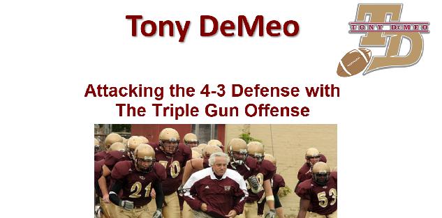 Attacking the 4-3 Defense with the Triple Gun Offense