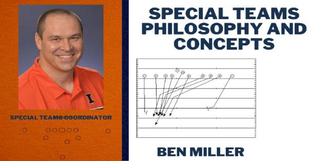 Special Teams Philosophy and Concepts with Ben Miller