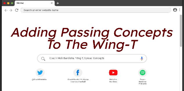 Adding Passing Concepts To The Wing-T