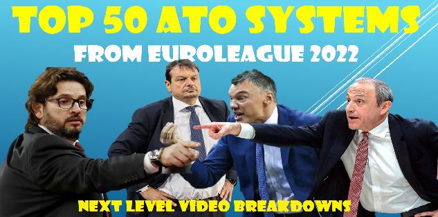 TOP 50 ATO Systems - 2022 Euroleague #VideoPlaybook