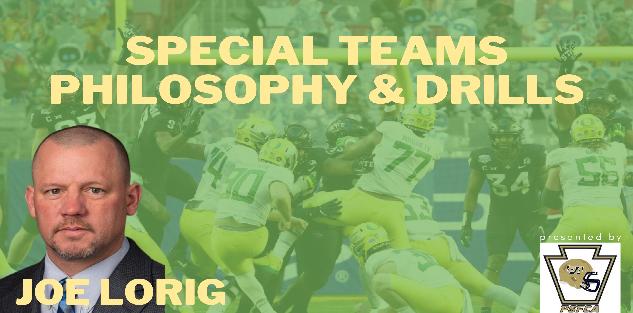 Special Teams Philosophy & Drills