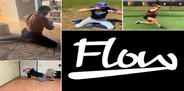 Baseball Flows for players ages 13-pro (55 exercises)