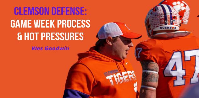 Wes Goodwin - Game Week Process and Hot Pressures