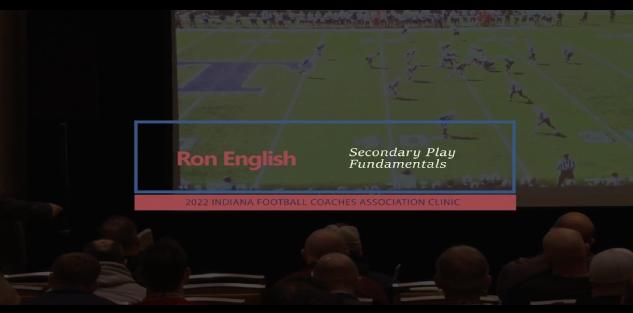 Secondary Play and Fundamentals with Ron English