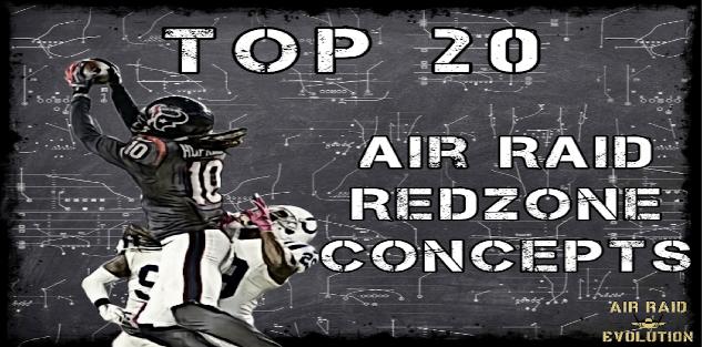 Air Raid Top 20 Redzone Concepts