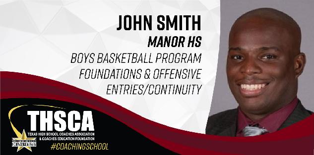 John Smith - Manor HS - Basketball Foundations & Offensive Continuity