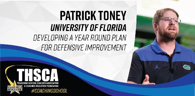 Patrick Toney - Univ. of Florida - Developing Defensive Improvement