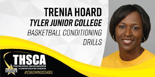 Trenia Hoard - LIVE BASKETBALL DEMO - Tyler Junior College - Conditioning