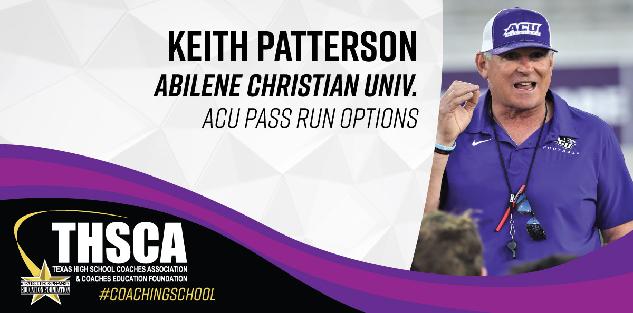 Keith Patterson - Abilene Christian Univ. - LIVE DEMO - ACU Pass Run Option