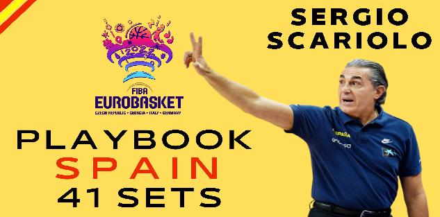 41 sets by SERGIO SCARIOLO in Spain (2022 Eurobasket)