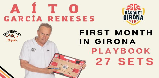 27 sets by Aíto García Reneses - First month in Girona