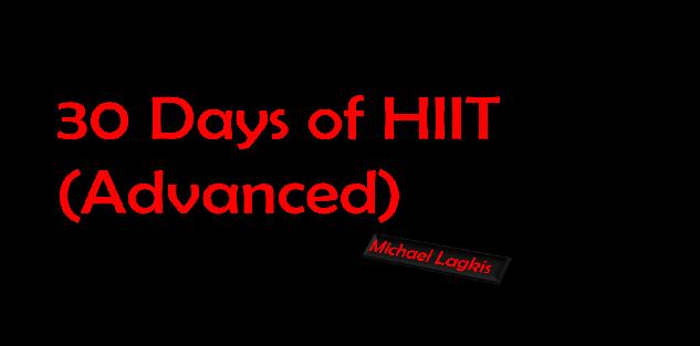 30 Days of HIIT (Advanced)