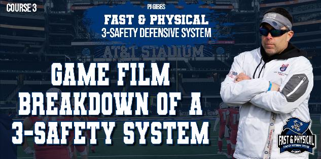 Game Film Breakdown of a 3-Safety System