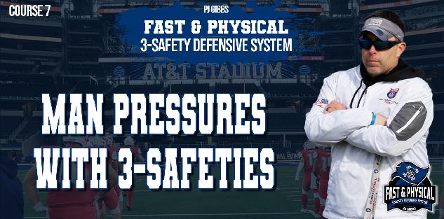 Man Pressures with 3-Safeties